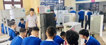 Học nghề sửa chữa điện lạnh tại dạy nghề Thanh Xuân