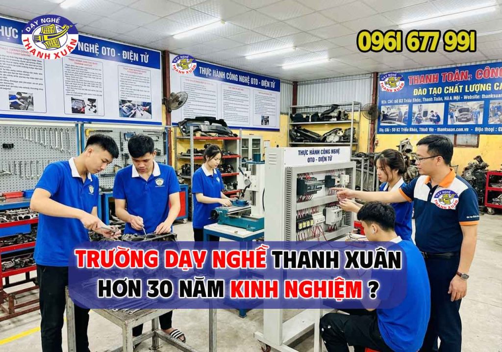 Hình ảnh minh họa: Trường Cao Đẳng Công Nghệ Kỹ Thuật Thanh Xuân — Lựa Chọn Tin Cậy Cho 2K8 Tại Hà Nội